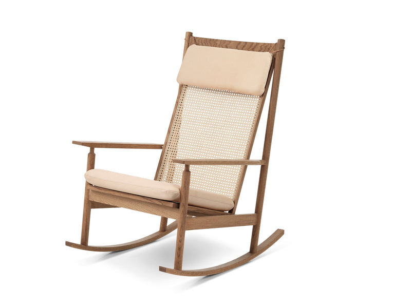 Swing Lounge Chair - Warm Nordic - Chairs - Nevada 0500/ Oak - HORNE