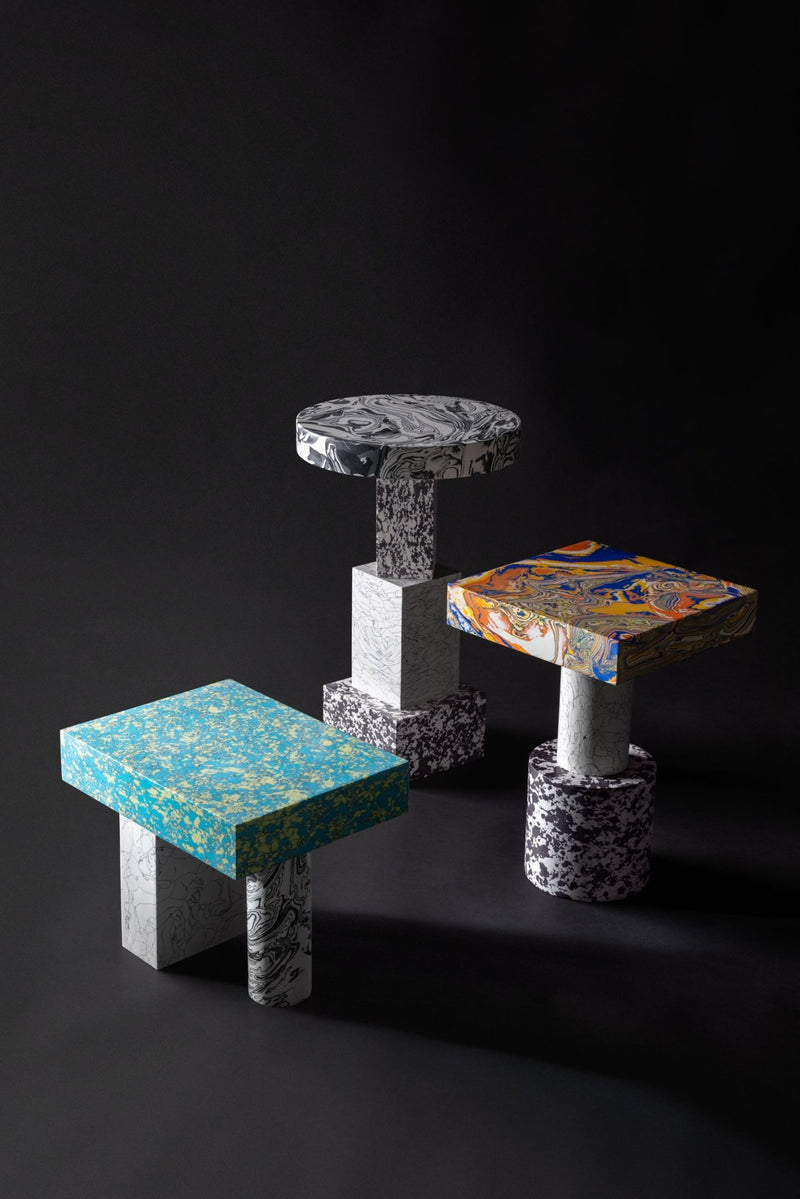 Swirl Side Table - Extra Large - Tom Dixon - Tables + Desks - HORNE