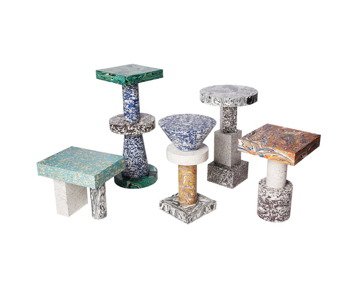 Swirl Side Table - Extra Large - Tom Dixon - Tables + Desks - HORNE