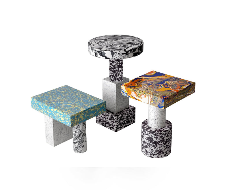Swirl Table - Medium - Tom Dixon - Tables + Desks - HORNE