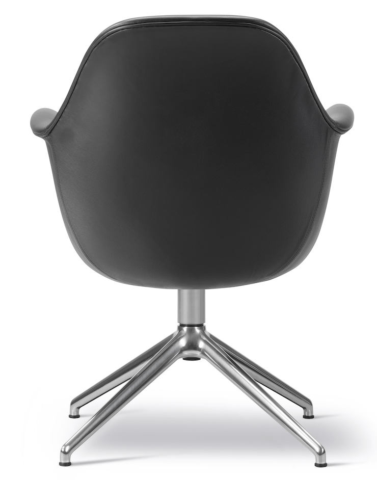 Swoon Chair Swivel Base - Chrome - Fredericia - Chairs - Omni 301 - HORNE
