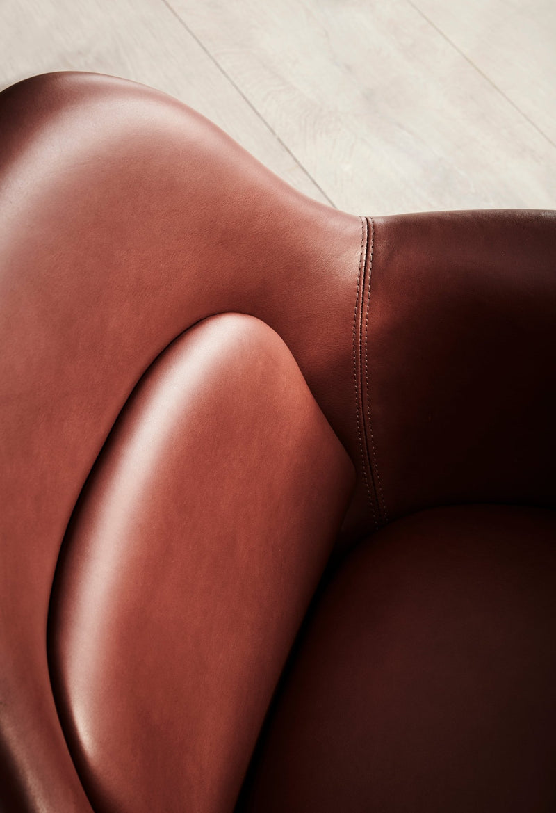 Swoon Chair Swivel Base - Chrome - Fredericia - Chairs - Omni 301 - HORNE