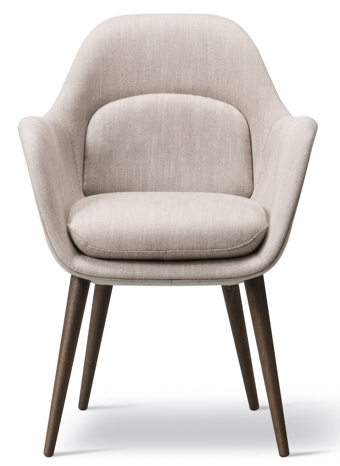 Swoon Chair Wood Base - Fredericia - Chairs - HORNE