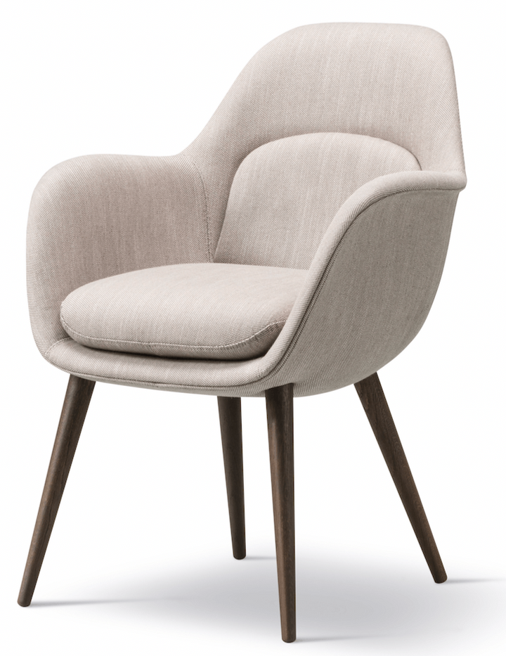 Swoon Chair Wood Base - Fredericia - Chairs - HORNE