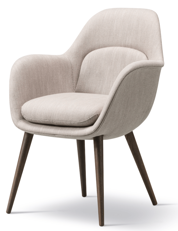 Swoon Chair Wood Base - Fredericia - Chairs - HORNE