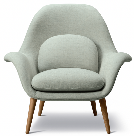 Swoon Lounge - Lacquered Oak - Fredericia - Chairs - HORNE
