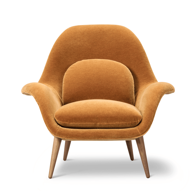 Swoon Lounge - Oiled Oak - Fredericia - Chairs - Hallingdal 180 - HORNE