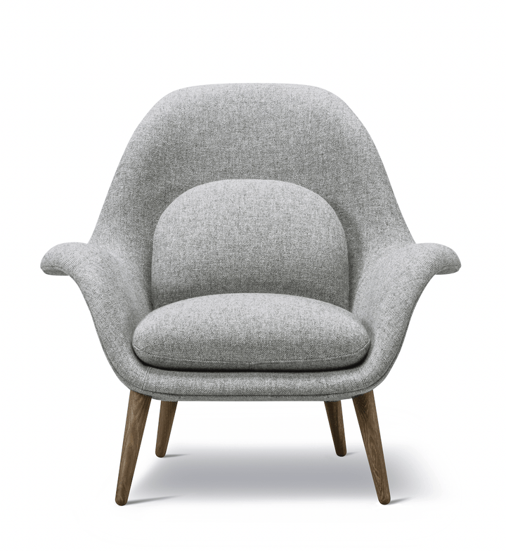 Swoon Lounge - Smoked Oak - Fredericia - Chairs - Hallingdal 130 - HORNE