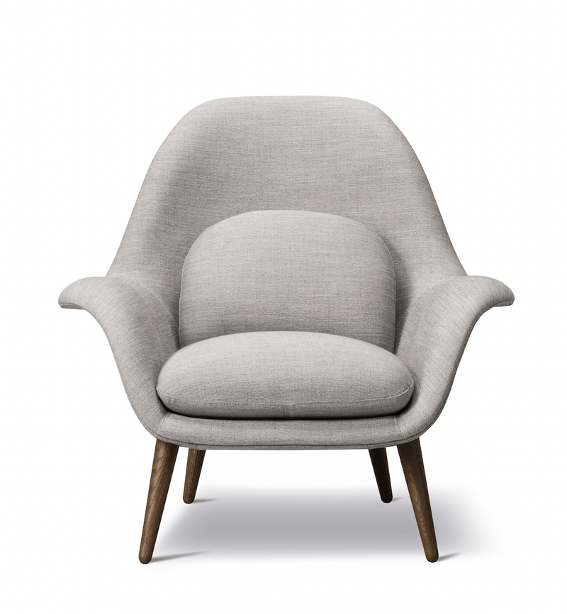 Swoon Lounge - Smoked Oak - Fredericia - Chairs - Hallingdal 130 - HORNE