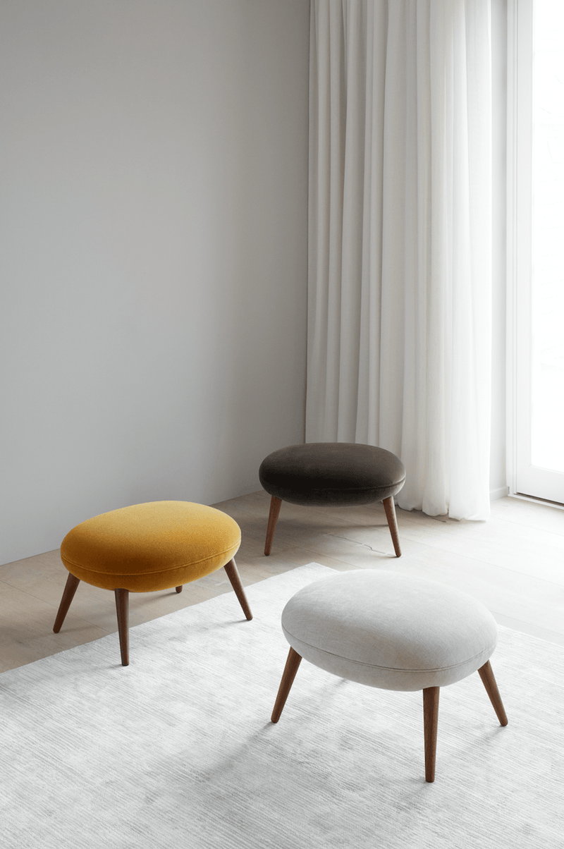 Swoon Ottoman - Smoked Oak - Fredericia - Stools + Benches + Ottomans - Ruskin 33 - HORNE