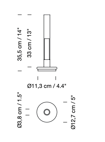 Sylvestrina Portable Table Lamp - Santa & Cole - Table + Task - HORNE