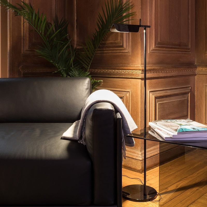 Tab Floor Lamp - Flos - Floor Lamps - Black - HORNE
