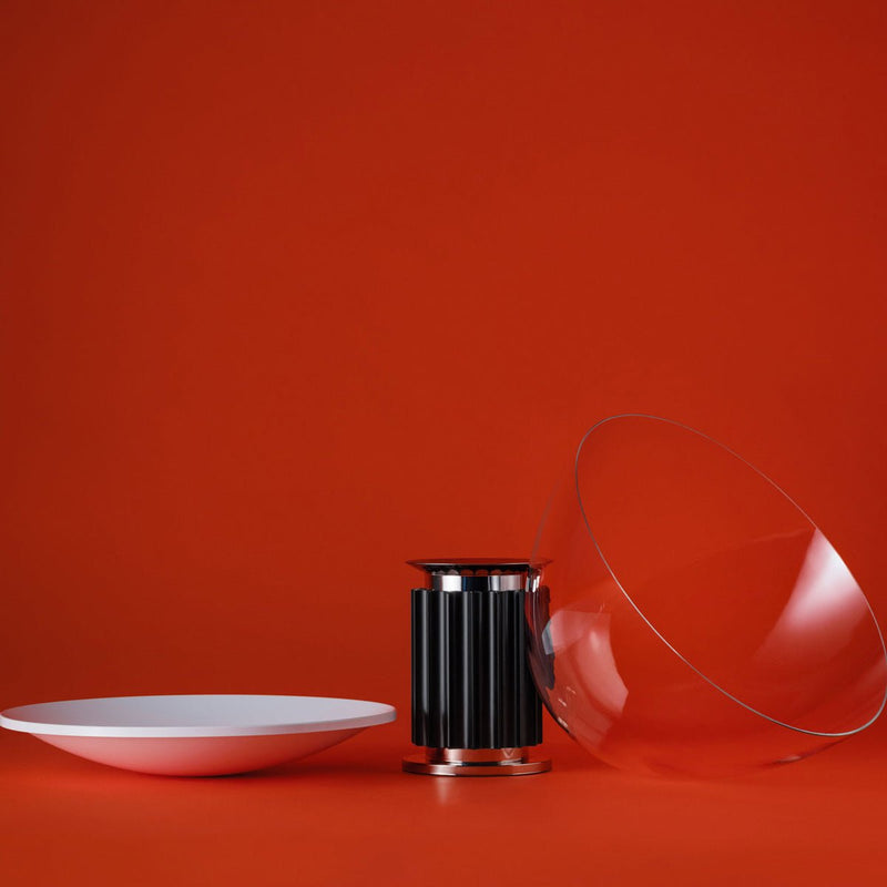 Taccia Small Table Lamp - Flos - Table + Task - Silver - HORNE