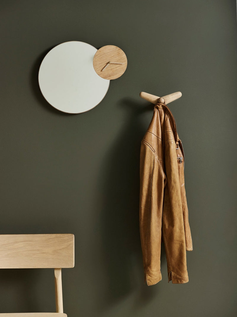 Töjbox Modern Oak Wood Coat Hook