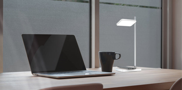 Talia Table Lamp - Pablo Designs - Table + Task - Grey/Silver - HORNE