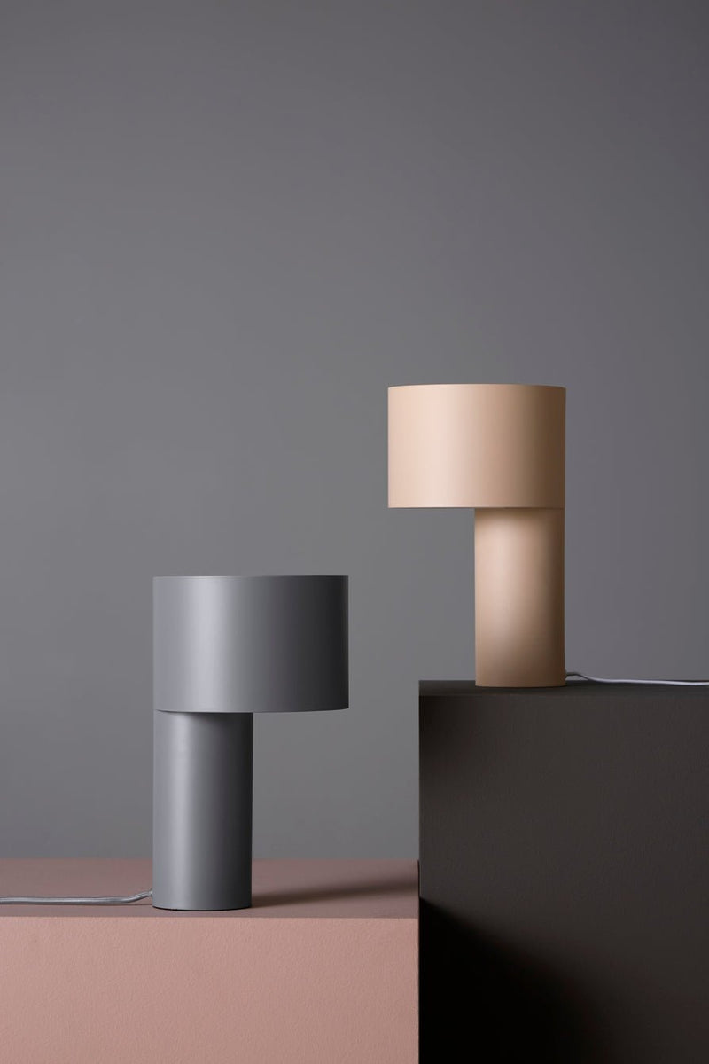 Tangent Table Lamp - Woud - Table + Task - Desert Sand - HORNE