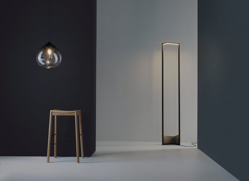 Tangerine Stool - Resident - Stools + Benches + Ottomans - With Back - Natural - HORNE