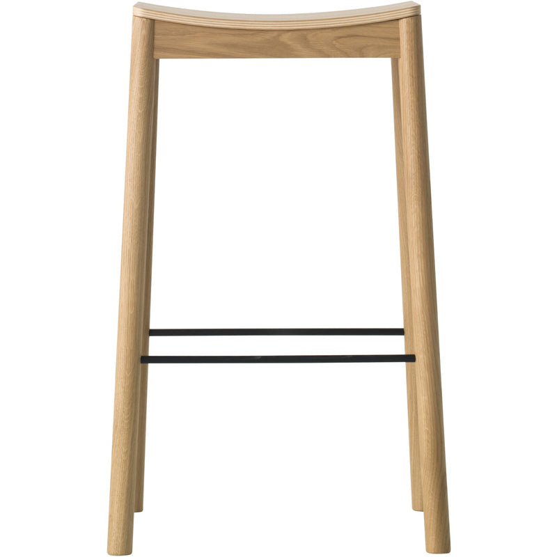 Tangerine Stool - Resident - Stools + Benches + Ottomans - With Back - Natural - HORNE