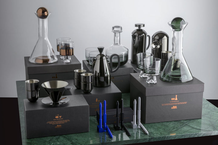 Tank Decanter Black - Tom Dixon - Barware - HORNE