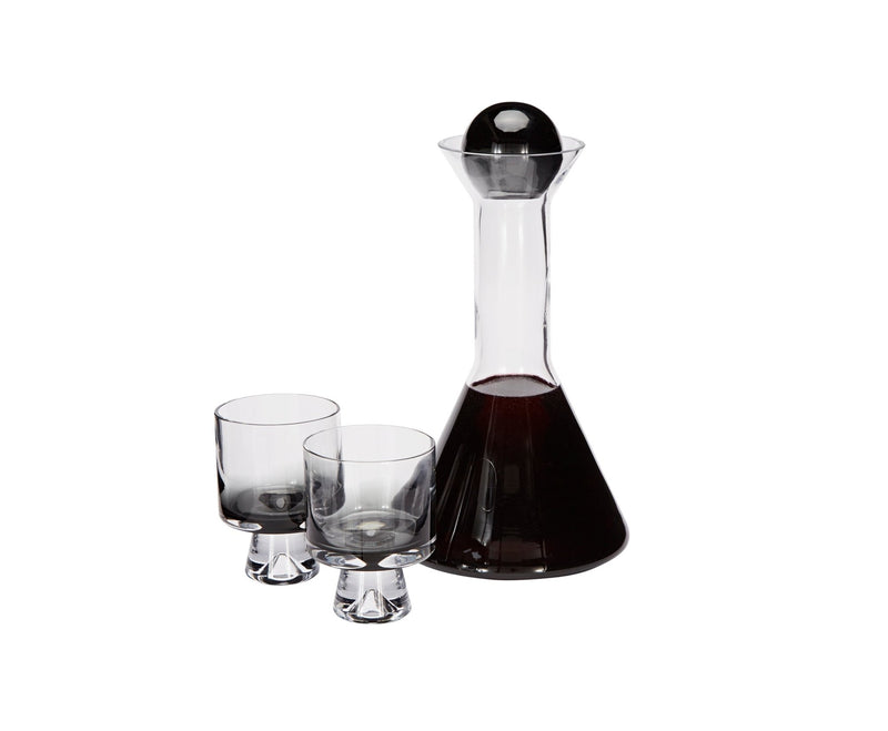 Tank Decanter Black - Tom Dixon - Barware - HORNE