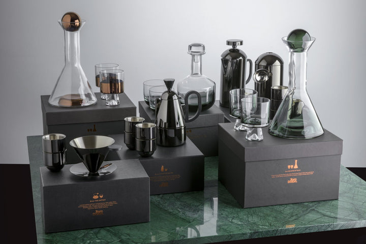 Tank Whiskey Decanter Black - Tom Dixon - Barware - HORNE