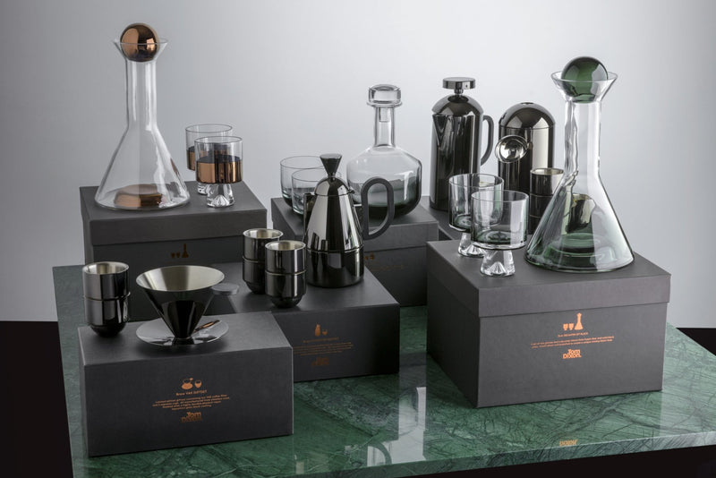 Tank Whiskey Decanter Black - Tom Dixon - Barware - HORNE