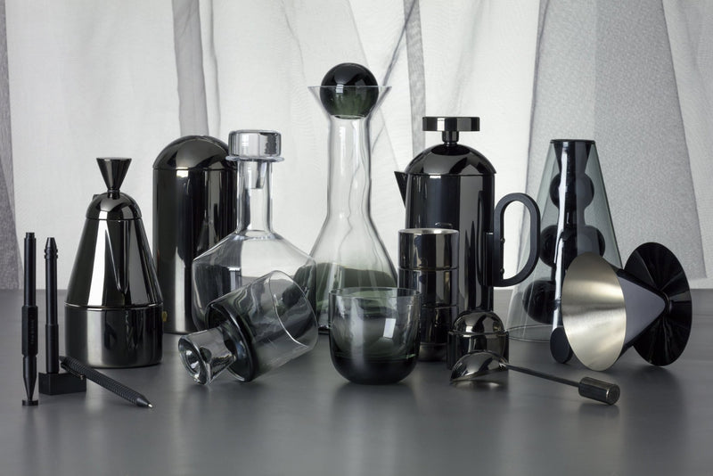 Tank Whiskey Decanter Black - Tom Dixon - Barware - HORNE