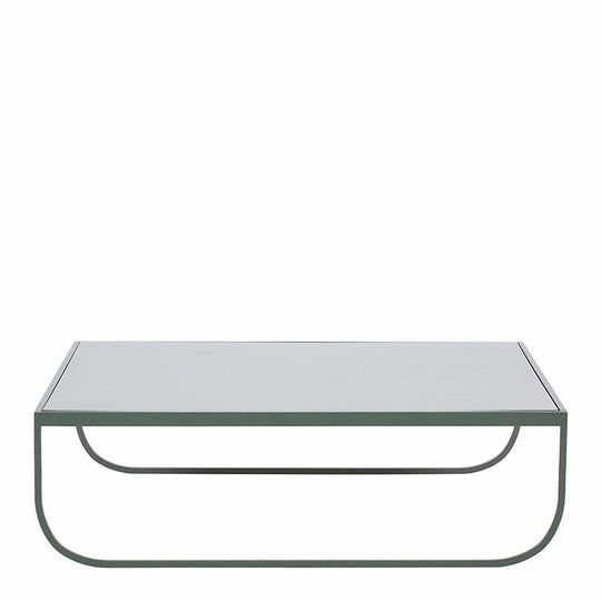 Tati Coffee Table 90 - Low - Asplund - Tables + Desks - P2 - White Stained Oak - 15 White - HORNE