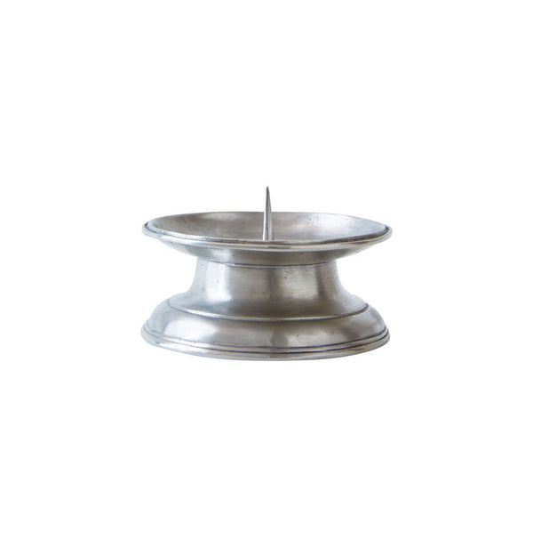 Taverna Pillar Base - Match Pewter - Candle Holders - HORNE