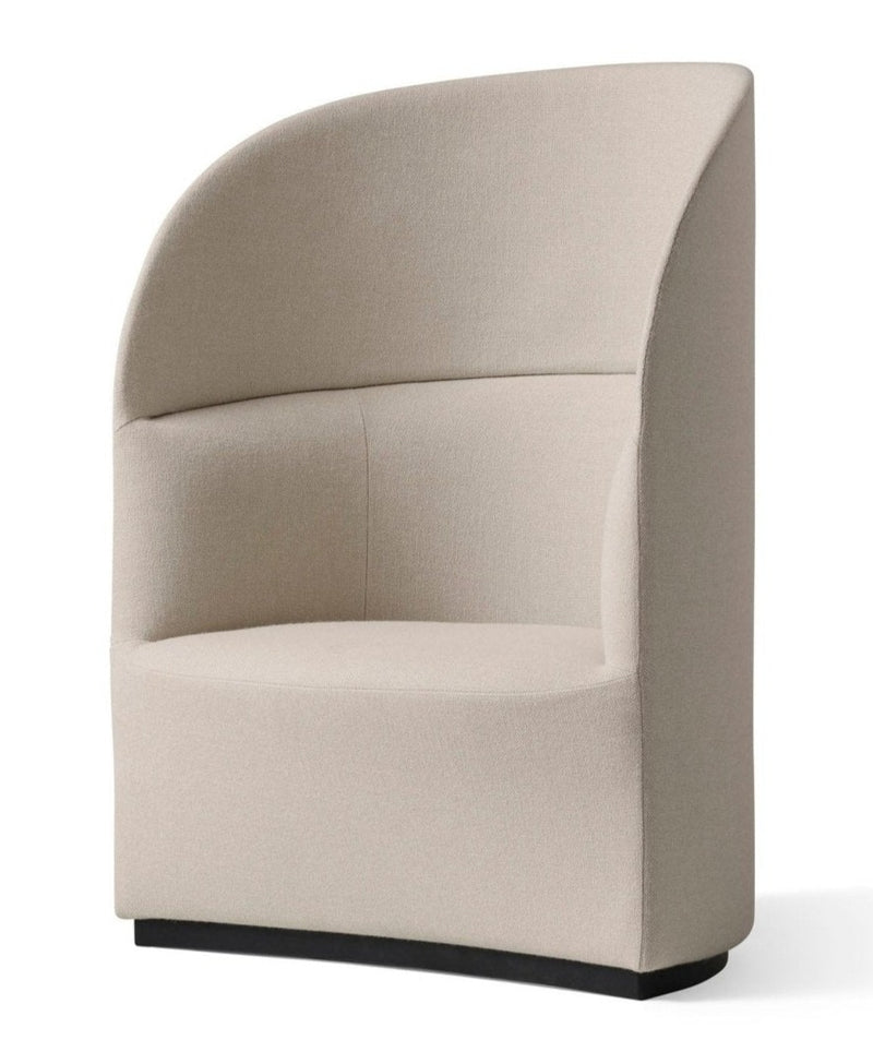 Tearoom Lounge Chair, High Back - Audo Copenhagen - Chairs - Boucle 02 - With Power Outlet - HORNE