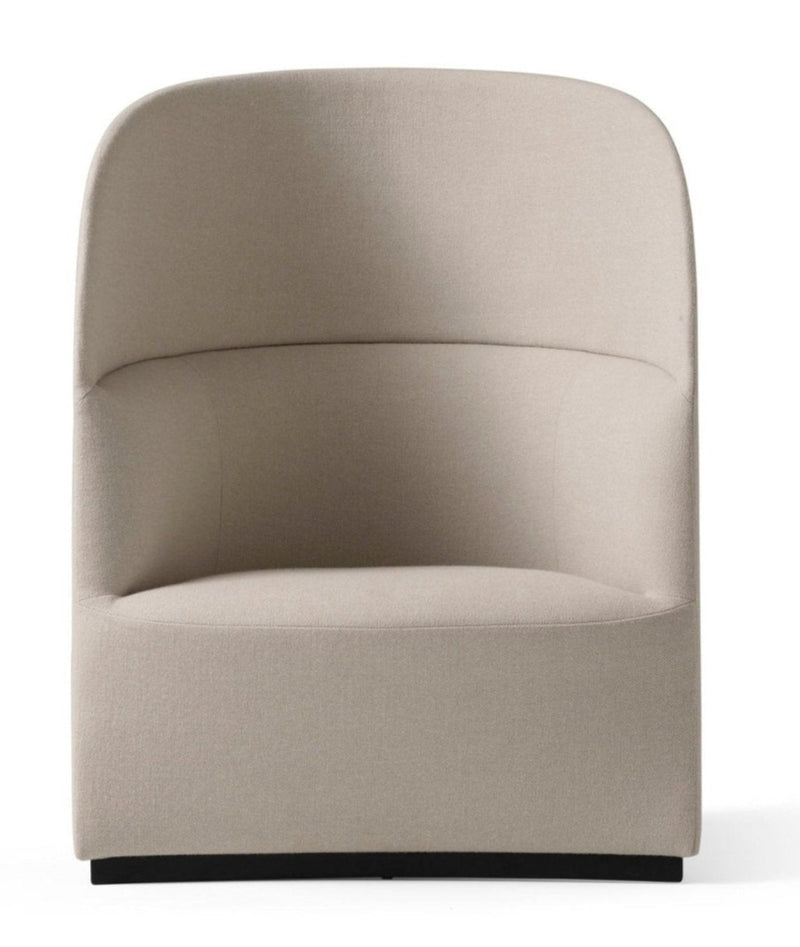 Tearoom Lounge Chair, High Back - Audo Copenhagen - Chairs - Boucle 02 - With Power Outlet - HORNE