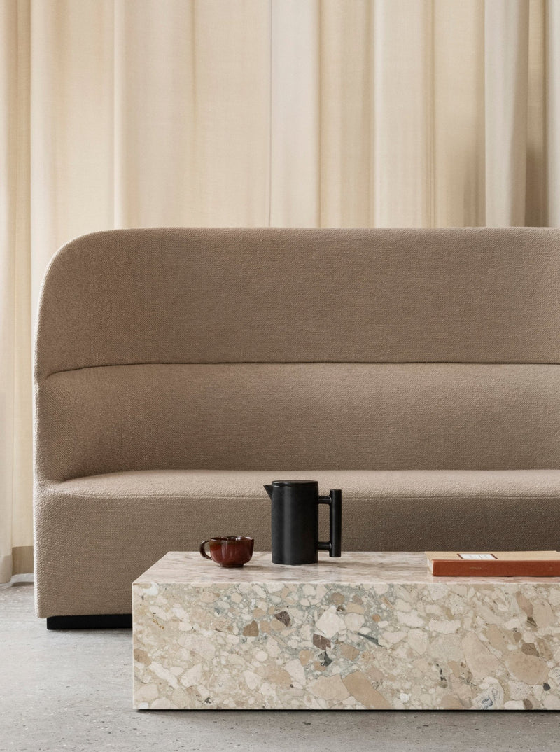 Tearoom Sofa, High Back - Audo Copenhagen - Sofas - Boucle 02 - With Power Outlet - HORNE
