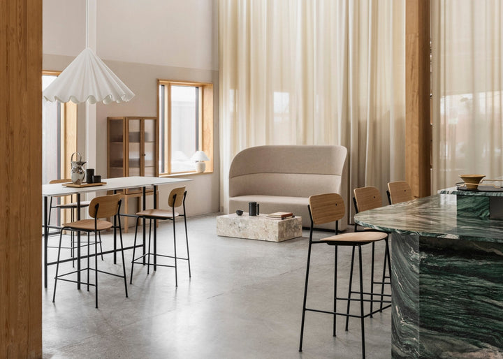 Tearoom Sofa, High Back - Audo Copenhagen - Sofas - Baru 0450 - With Power Outlet - HORNE