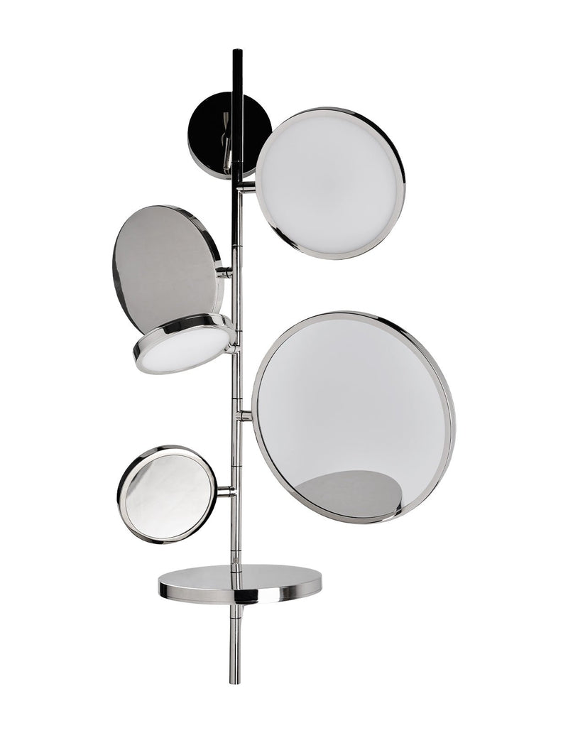 Tell Me Stories Bathroom Wall Lamp with Mirrors - DCW Editions - Wall Sconces - Gold - HORNE