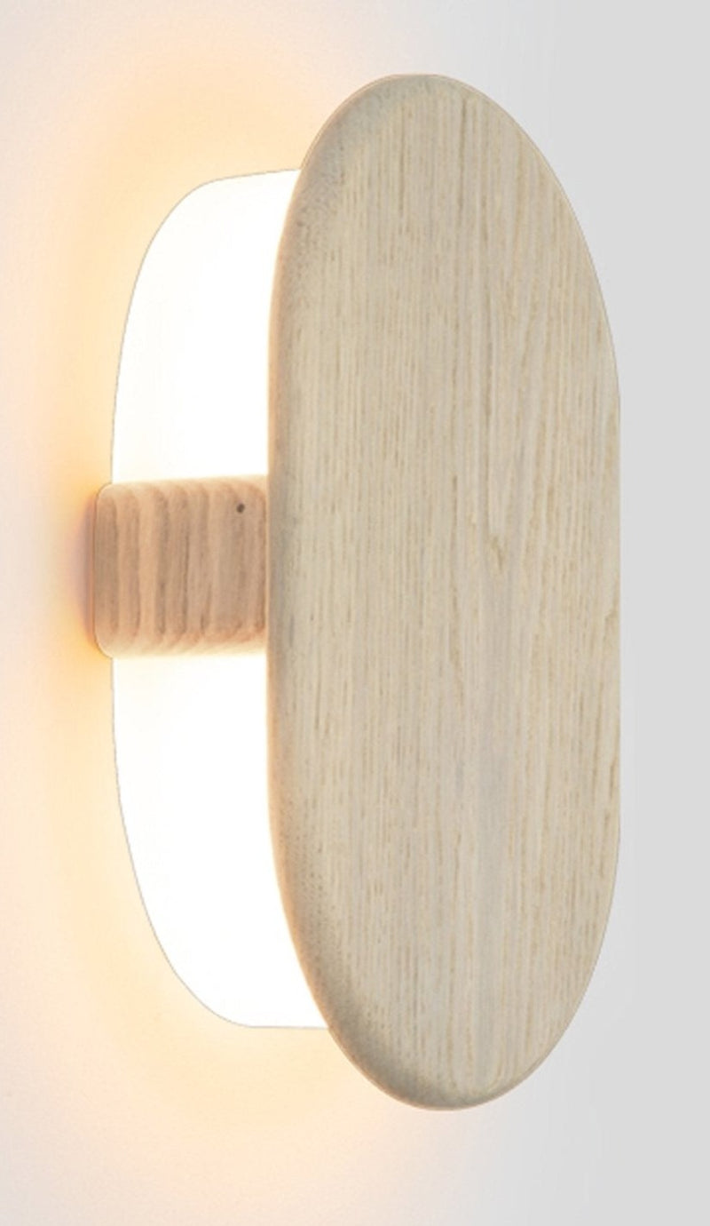 Tempus LED Sconce - Cerno - Wall Sconces - Dark Stained Walnut - 2700K - HORNE
