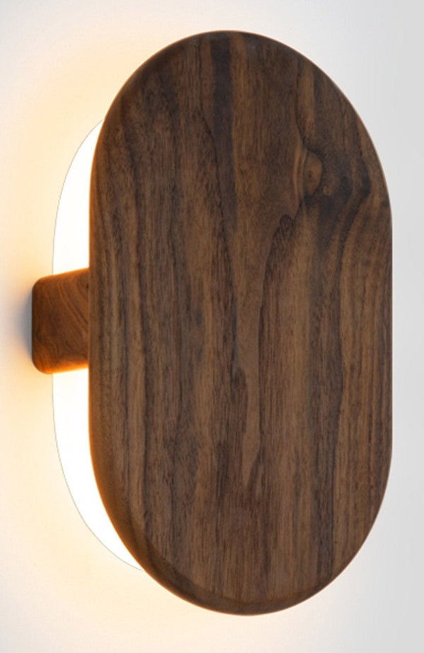 Tempus LED Sconce - Cerno - Wall Sconces - Walnut - 2700K - HORNE