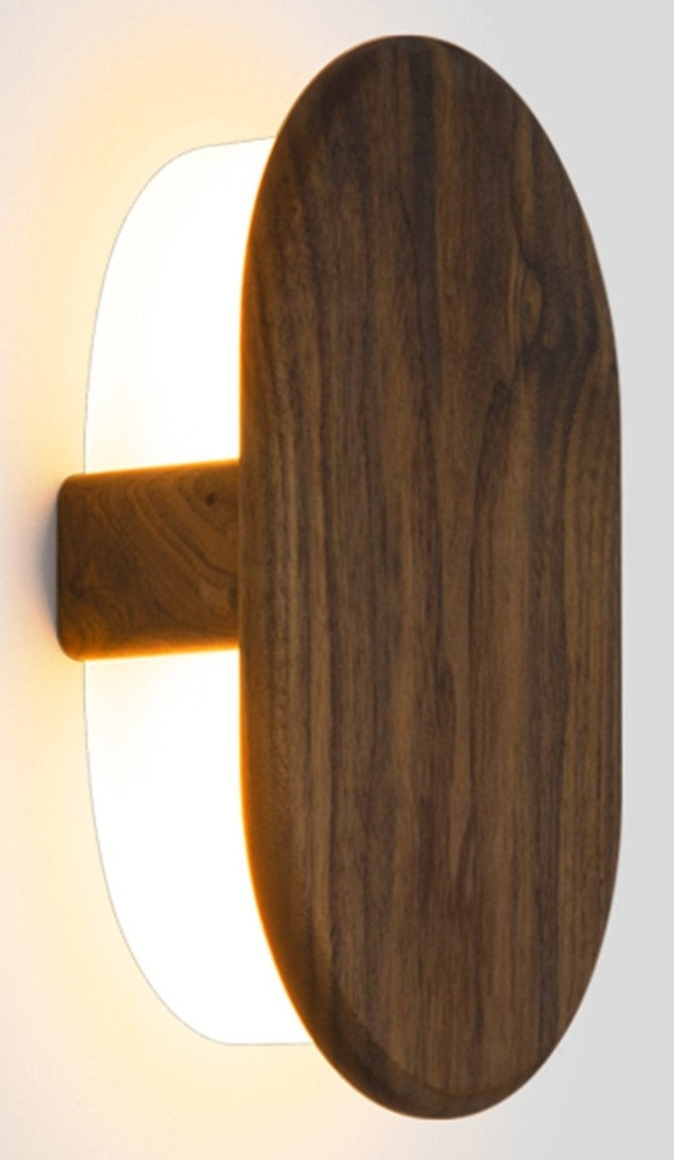 Tempus LED Sconce - Cerno - Wall Sconces - Dark Stained Walnut - 2700K - HORNE