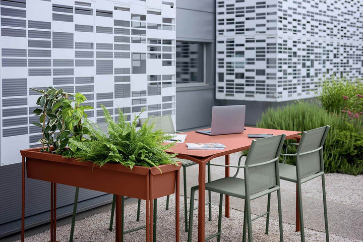 Terrazza Planter - Fermob - Planters - Medium - Red Ochre - HORNE