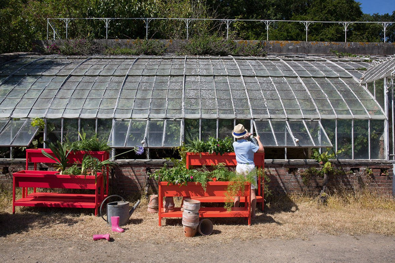 Terrazza Planter - Fermob - Planters - Medium - Acapulco Blue - HORNE