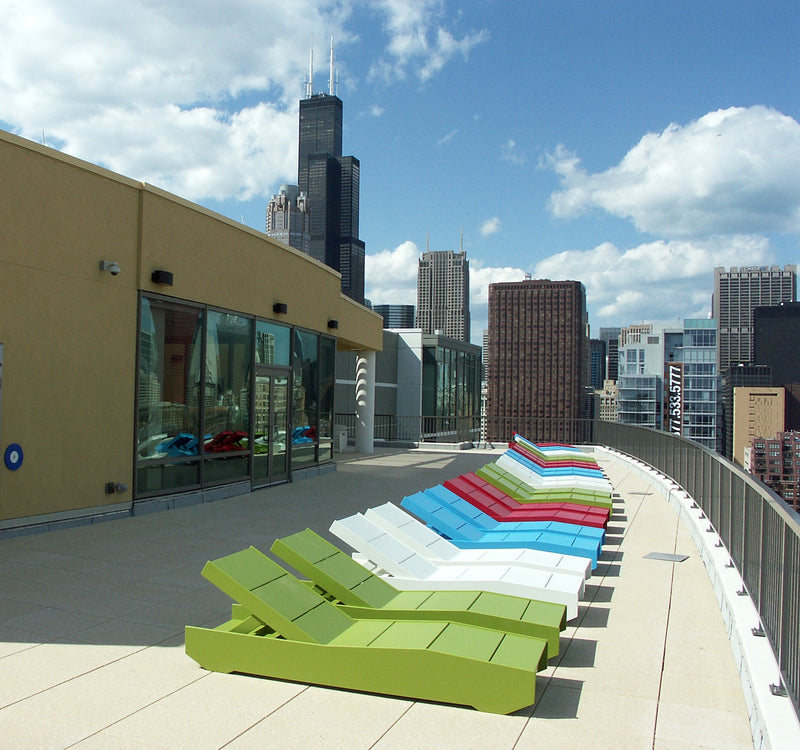 The 405 Chaise - Loll Designs - Outdoor Furniture - Black - HORNE