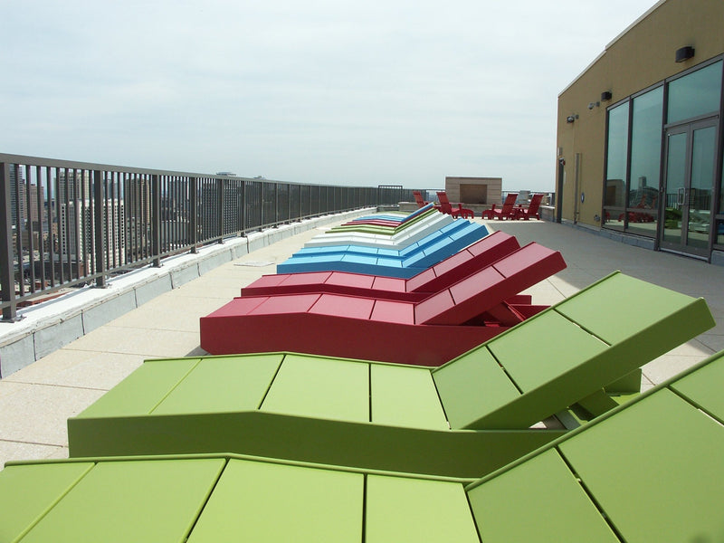 The 405 Chaise - Loll Designs - Outdoor Furniture - Black - HORNE