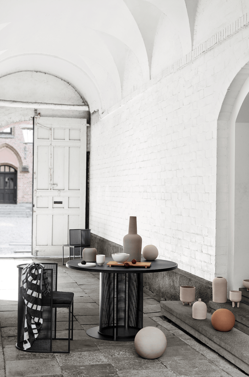 The Bowl Flowerpot - Kristina Dam - Outdoor Accessories - Small - Sand - HORNE