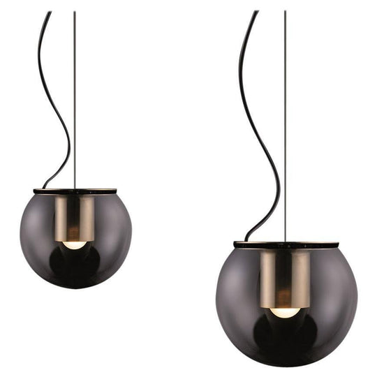 The Globe Pendant - Oluce - Pendants - Small - Nickel - HORNE