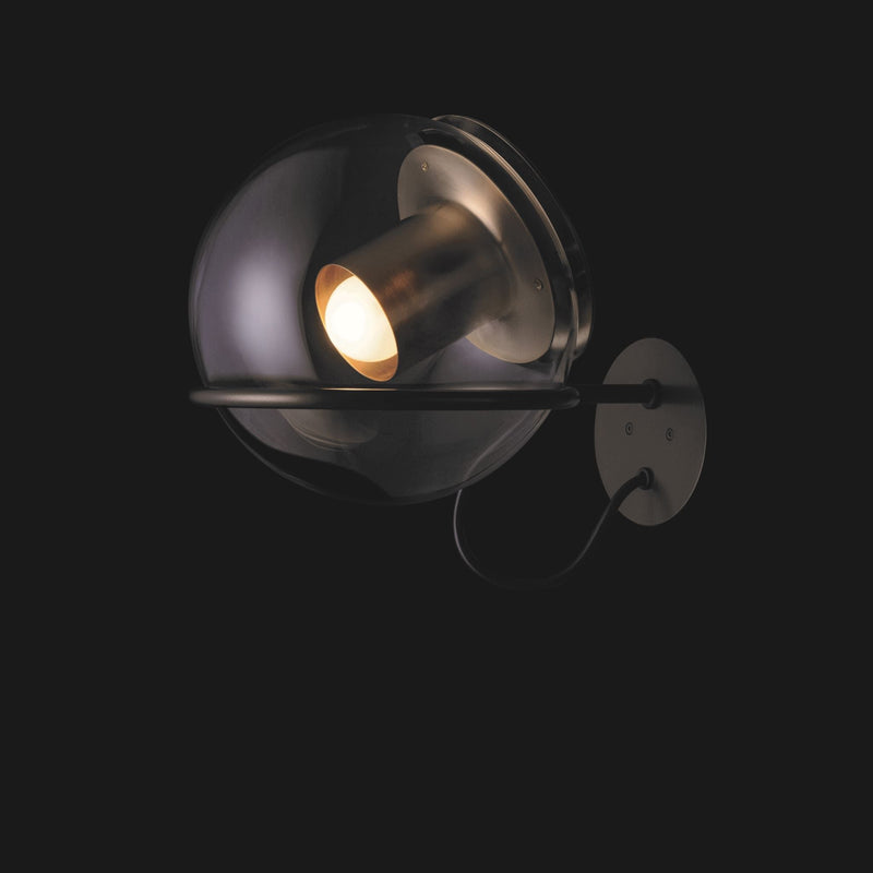 The Globe Wall Lamp - Oluce - Wall Sconces - Nickel - HORNE