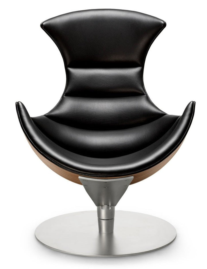 The Lobster Chair - Bruunmunch - Chairs - Lobster Chair Only - Walnut Veneer - Satin Chrome Steel - HORNE
