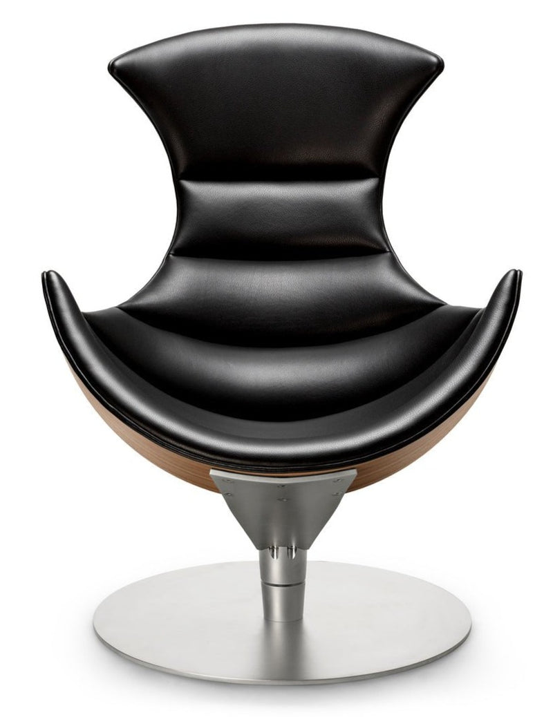 The Lobster Chair - Bruunmunch - Chairs - Lobster Chair Only - Walnut Veneer - Satin Chrome Steel - HORNE