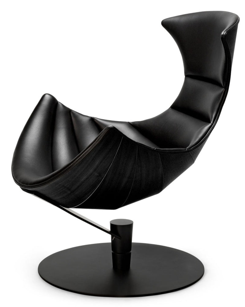 The Lobster Chair - Bruunmunch - Chairs - Lobster Chair Only - Walnut Veneer - Satin Chrome Steel - HORNE