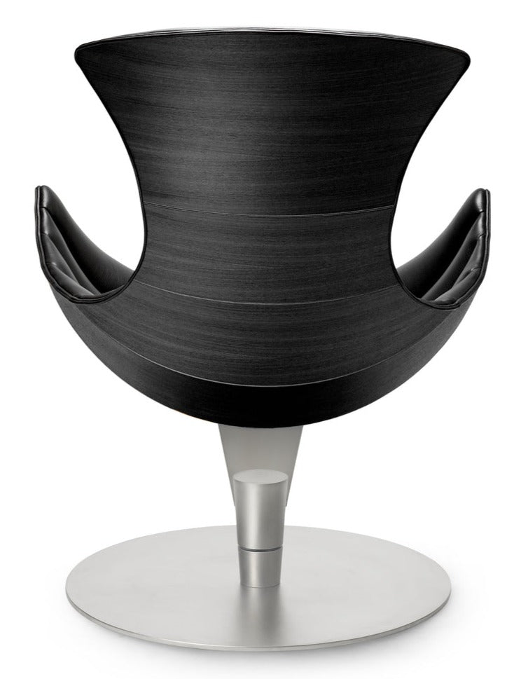 The Lobster Chair - Bruunmunch - Chairs - Lobster Chair Only - Walnut Veneer - Satin Chrome Steel - HORNE