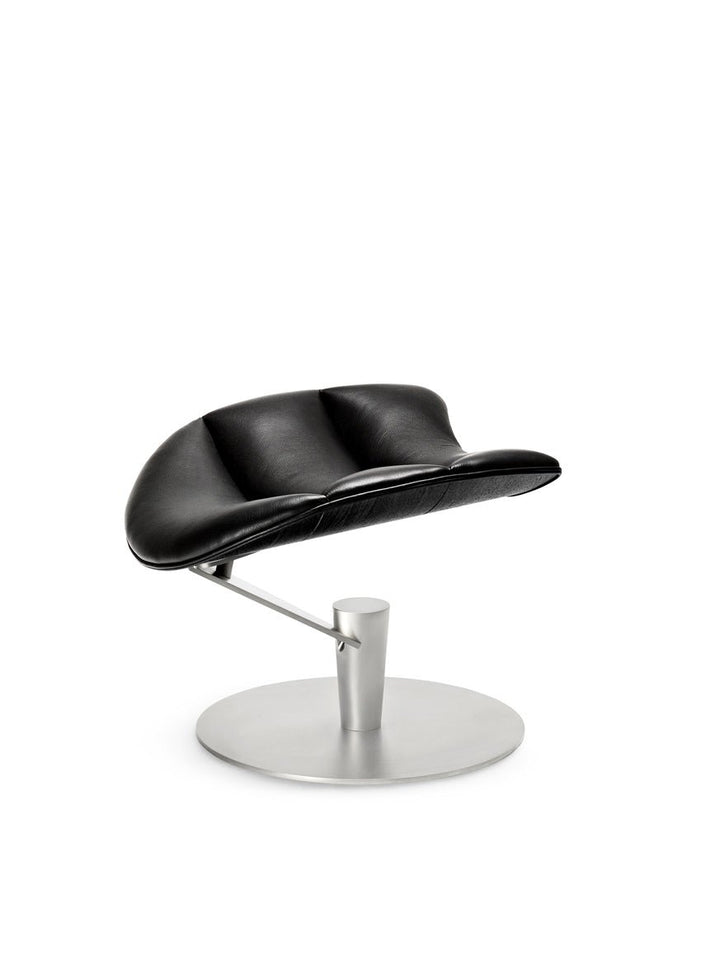 The Lobster Chair - Bruunmunch - Chairs - Lobster Chair and Footstool - Oak Veneer - Black Lacquered Steel - HORNE