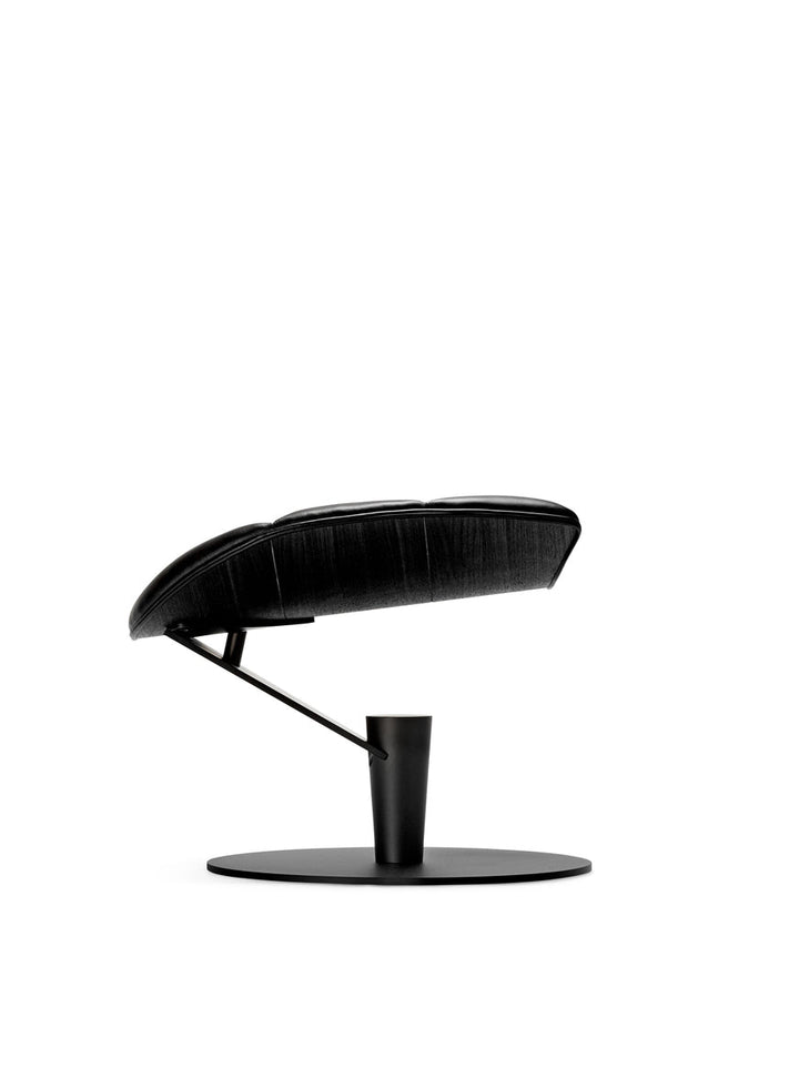 The Lobster Chair - Bruunmunch - Chairs - Lobster Footstool Only - Oak Veneer - Black Lacquered Steel - HORNE